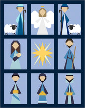 Load image into Gallery viewer, Nativity Quilt Pattern