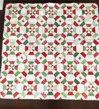 Load image into Gallery viewer, Peppermint Christmas Quilt Pattern
