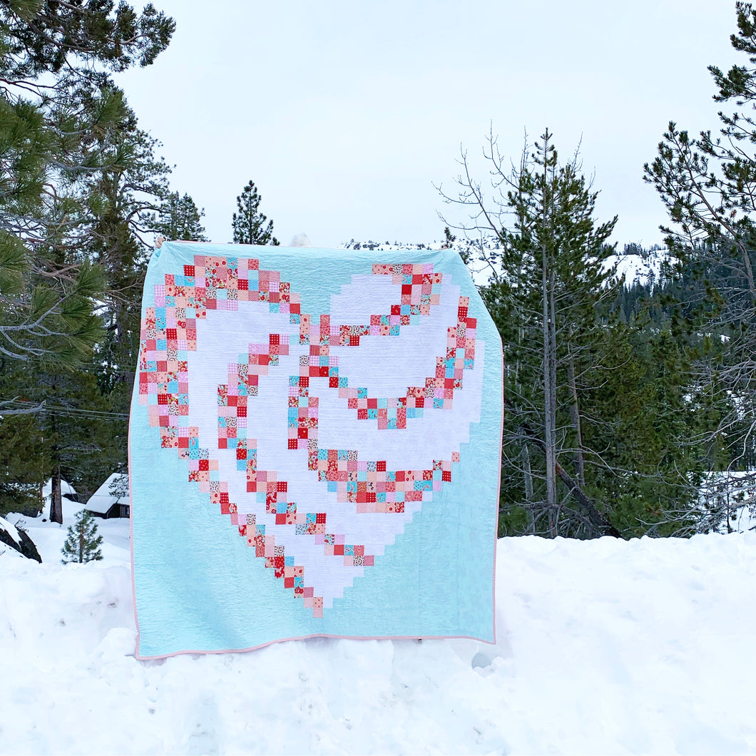 Love you More Quilt Pattern