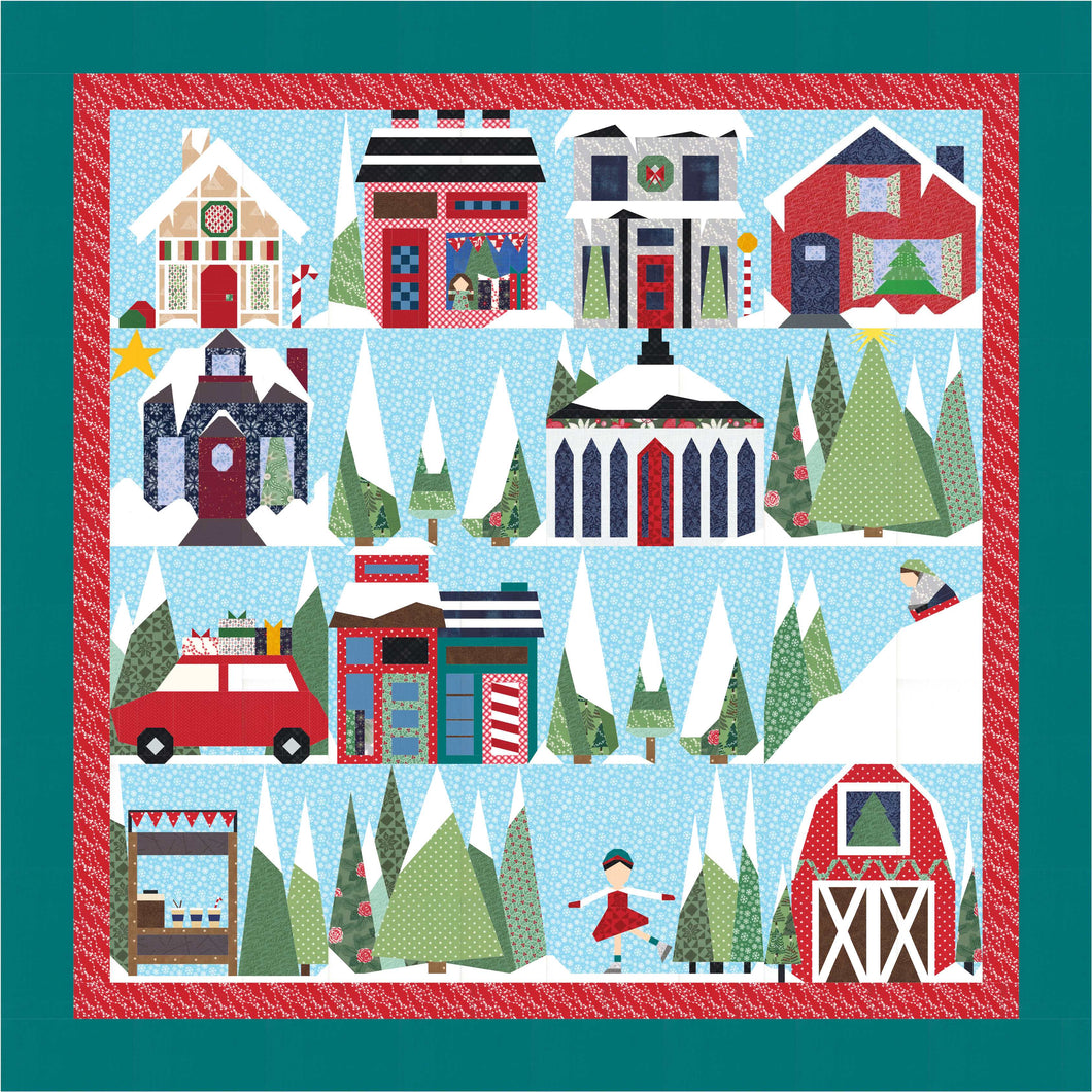 Christmas Village Quilt Pattern