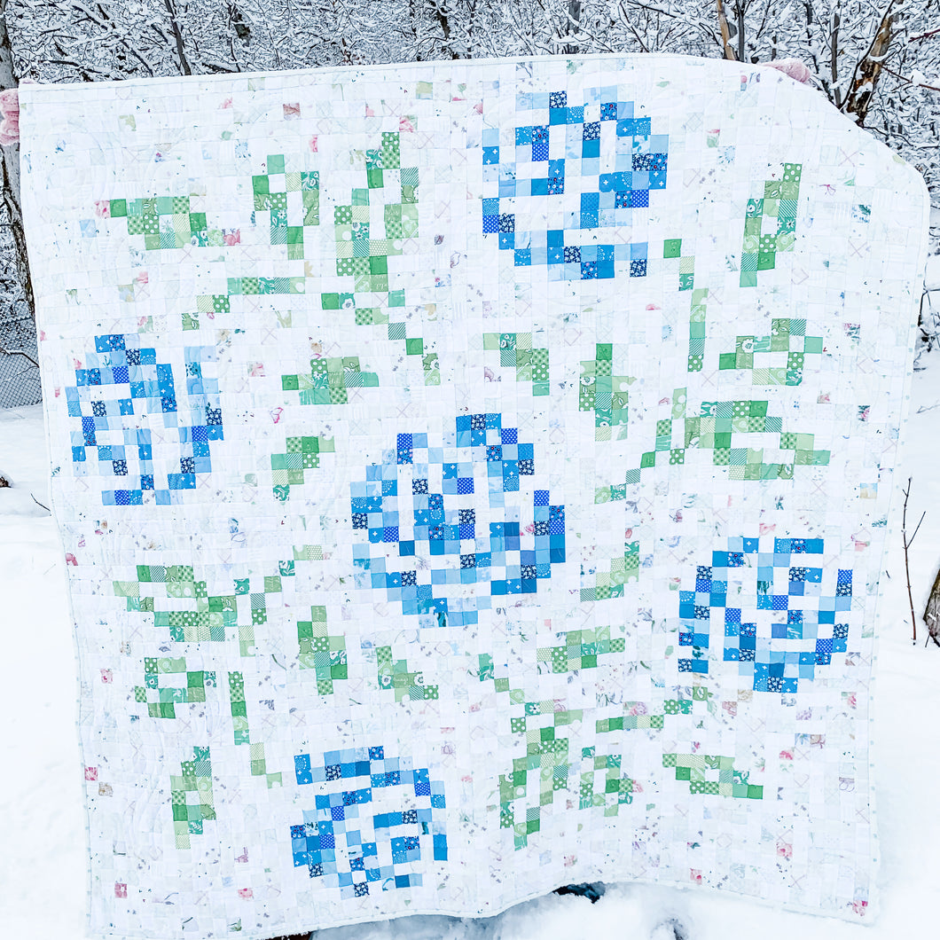 Wandering Rose Quilt Pattern