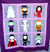 Load image into Gallery viewer, Trick or Treaters Quilt Pattern
