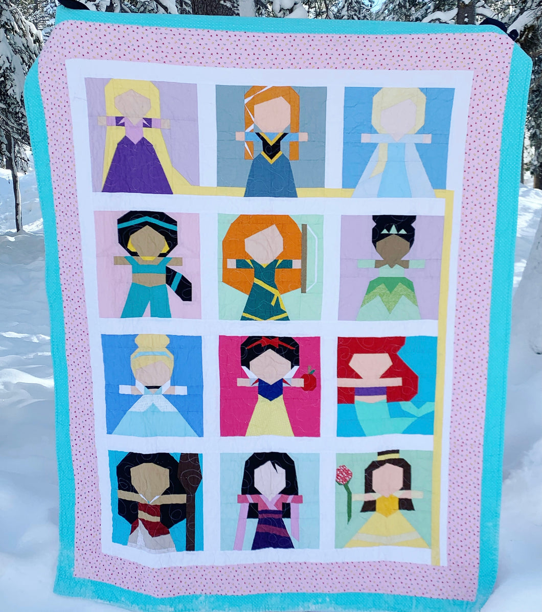 Princess Parade           Quilt Pattern