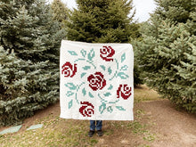 Load image into Gallery viewer, Wandering Rose Quilt Pattern
