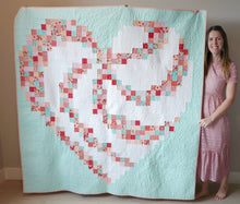 Load image into Gallery viewer, Love you More Quilt Pattern
